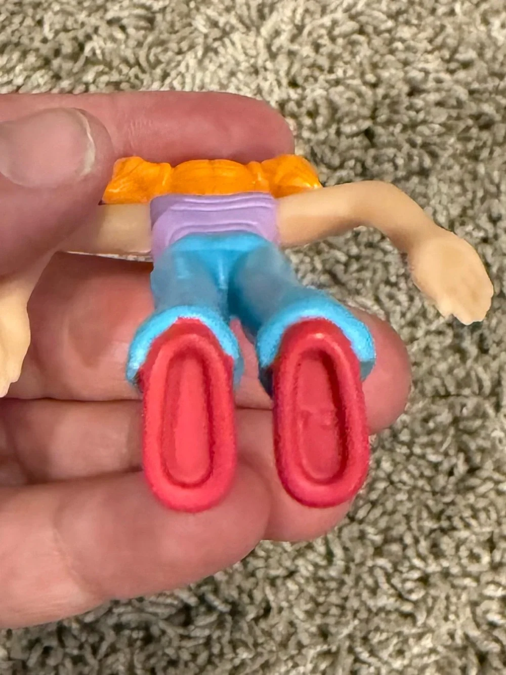 2006 Polly Pocket PollyWorld McDonald’s Happy Meal Toy Figure Orange Hair Mattel